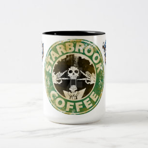 🎸Soul King Pirate Mug Musical Skeleton ☕.