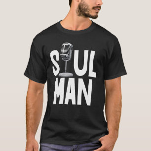 Soul Man On Air Tee  Karaoke Mike Tees Women Mike