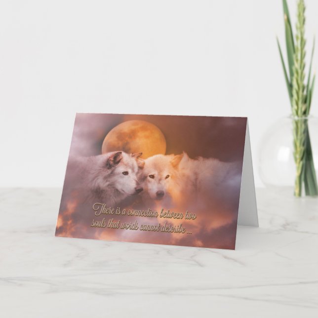 Soul Mate Congratulations Wedding Day Card (Front)