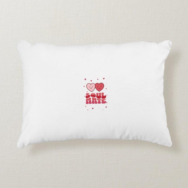 SOUL MATE LOVE  ACCENT PILLOW (Front)