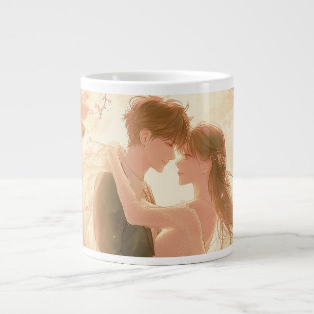 Soul Mates Forever  Giant Coffee Mug (Front)