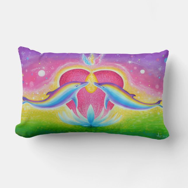 Soul Mates Lumbar Pillow (Front)