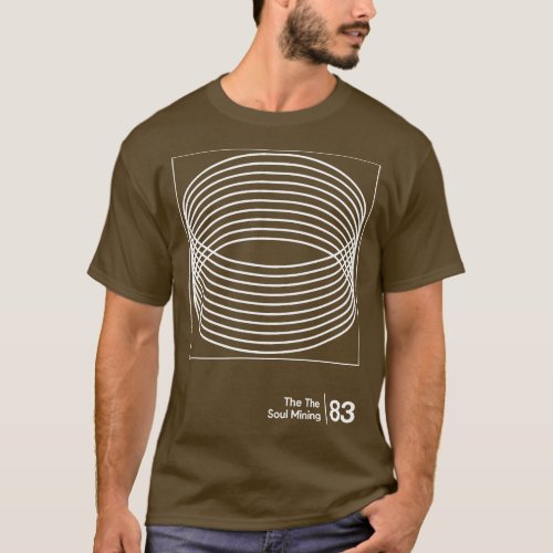 Soul Mining Minimalist Artwork Design T_Shirt