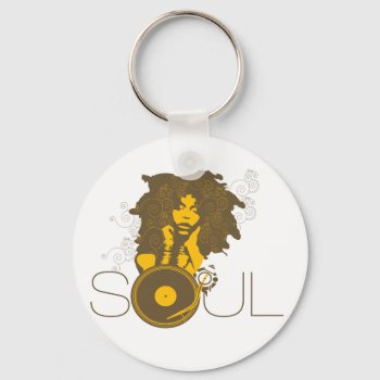 Soul Music Keychain by brev87 at Zazzle