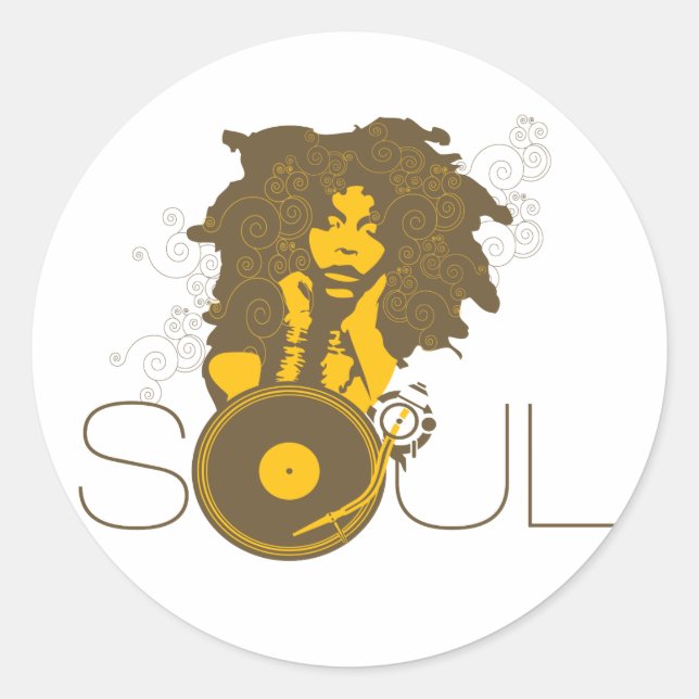 Soul Music Sticker (Front)