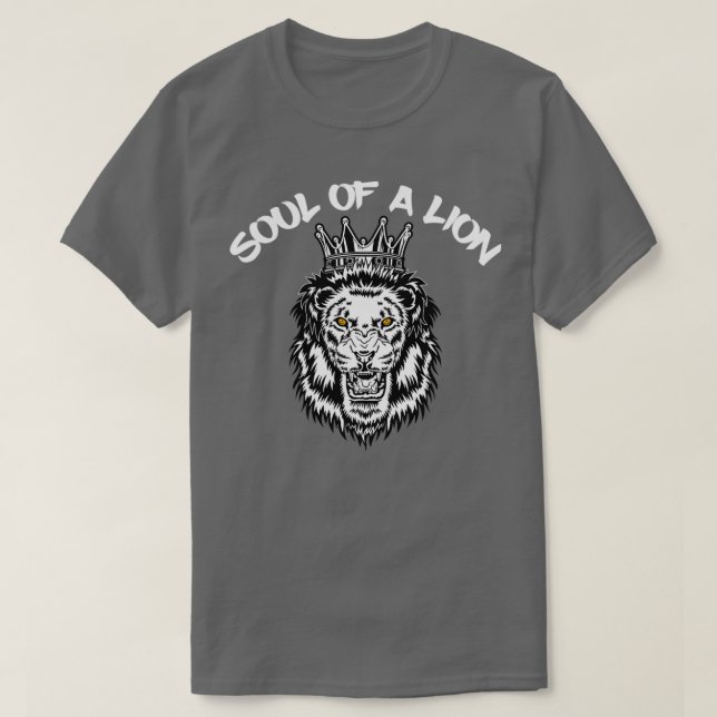 Soul of a lion T-Shirt (Design Front)