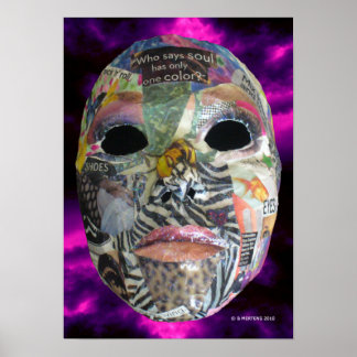 Soul of Color Mask Print