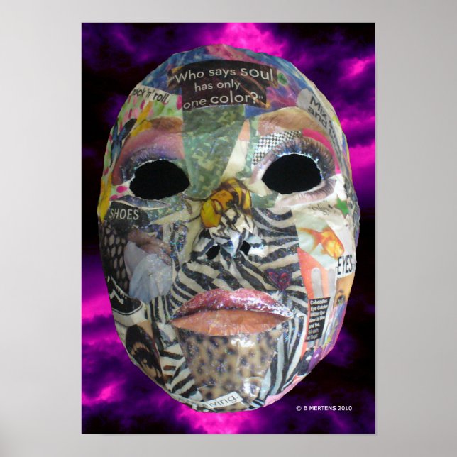 Soul of Color Mask Print (Front)