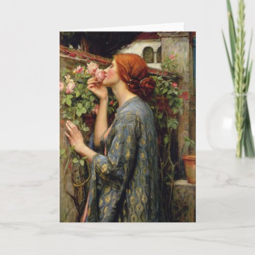 Soul of the Rose by John William Waterhouse Card
