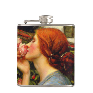 Soul of the Rose John William Waterhouse Flask