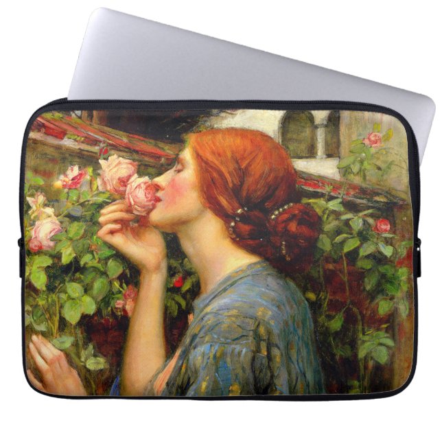 Soul of the Rose John William Waterhouse Laptop Sleeve (Front)