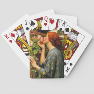 Soul of the Rose John William Waterhouse Poker Cards