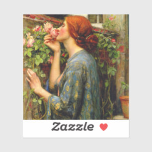 Soul of the Rose John William Waterhouse Sticker