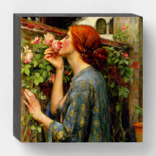 Soul of the Rose John William Waterhouse Wooden Box Sign