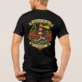 Soul of the Sea Old School Sailor Tattoo Tri-Blend Shirt