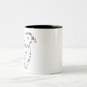 Soul Pitbull Dog Lover Two-Tone Coffee Mug (Center)
