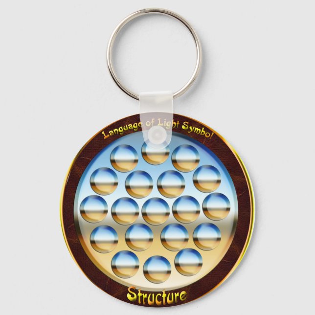 Soul Quality of Structure Keychain (Front)