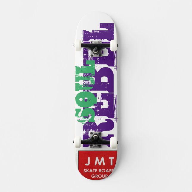 SOUL REBEL JMT SKATEBOARDS (Front)