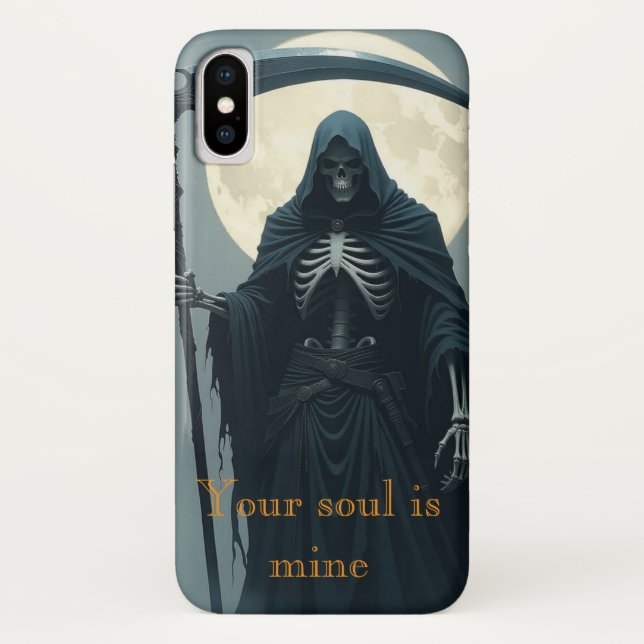 Soul Riper skeleton IP hone / iPad case (Back)