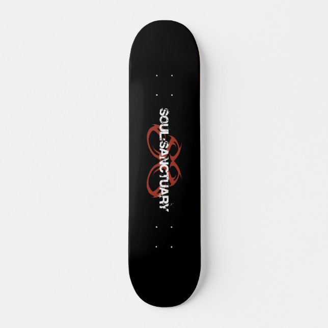 Soul Sanctuary Logo Skateboard  Deck (Front)