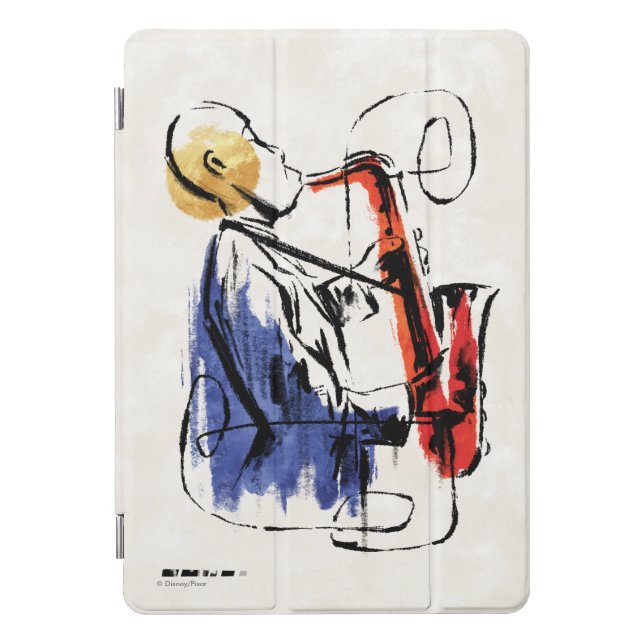 Soul | Saxophone Player Editorial Art iPad Pro Cover (Front)