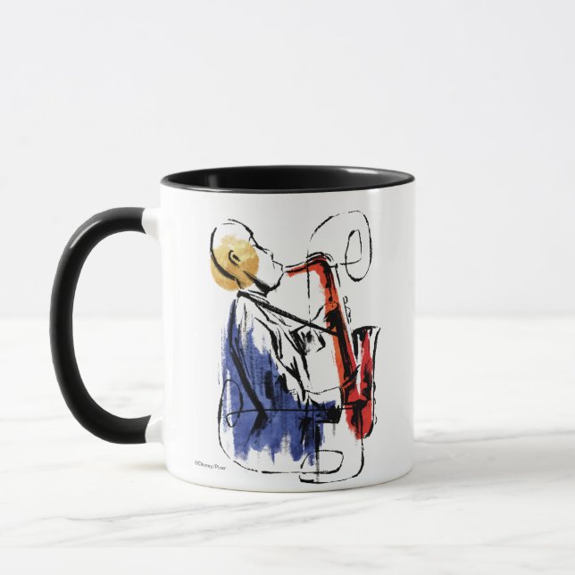 Soul | Saxophone Player Editorial Art Mug (Left)