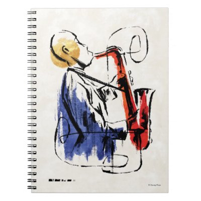 Soul | Saxophone Player Editorial Art Notebook