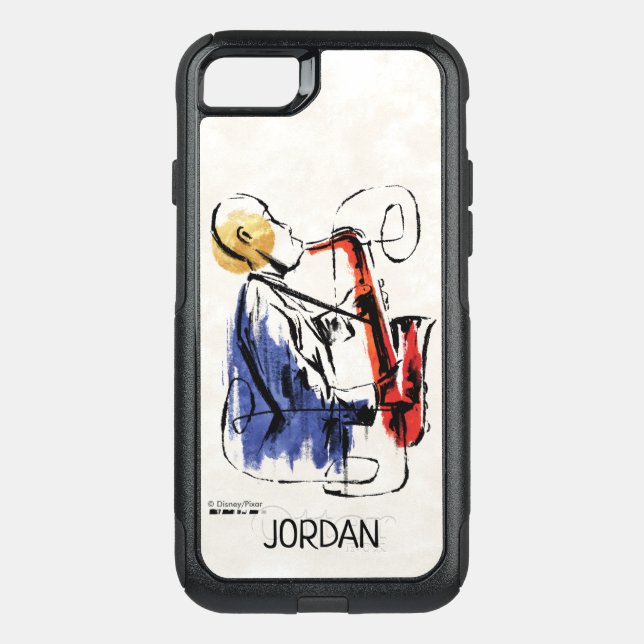 Soul | Saxophone Player Editorial Art Otterbox iPhone Case (Back)