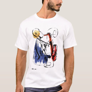 Soul | Saxophone Player Editorial Art T-Shirt