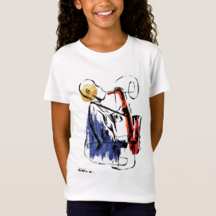 Soul   Saxophone Player Editorial Art T-Shirt