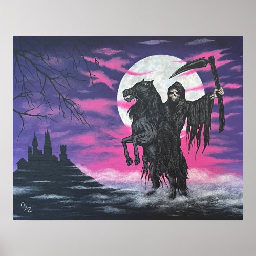 Soul Shifter Reaper Artwork Poster