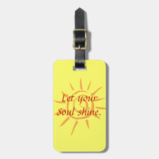Soul Shine Luggage Tag