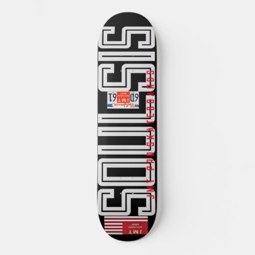SOUL SIS  8 14 Skateboard Deck