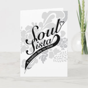Soul Sista Greeting Card