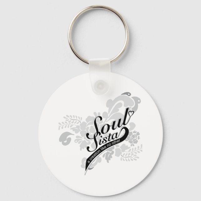 Soul Sista Keychain (Front)