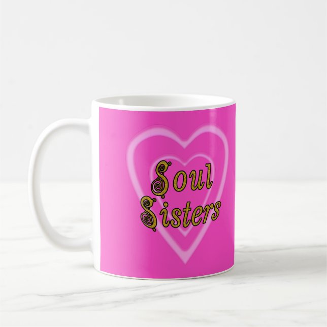 soul sisters coffee mug (Left)