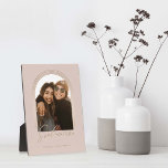 Soul Sisters Elegant Arch Frame Photo Keepsake<br><div class="desc">A special, memorable, and beautiful photo gift for best friends. The design features a single photo layout in a modern arch design with faux rose gold concentric circle frame to display your own special sister photo. "Soul Sisters" is designed in a stylish and elegant faux rose gold typography. Customize with...</div>