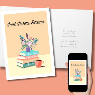 Soul Sisters Forever A Stack of Timeless Friendsh Card