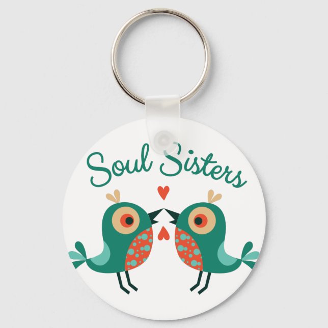 Soul Sisters Keychain (Front)