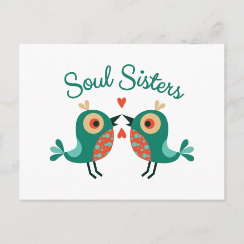 Soul Sisters Postcard