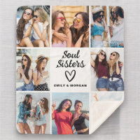 Soul Sisters Script Gift For Friends Photo Collage