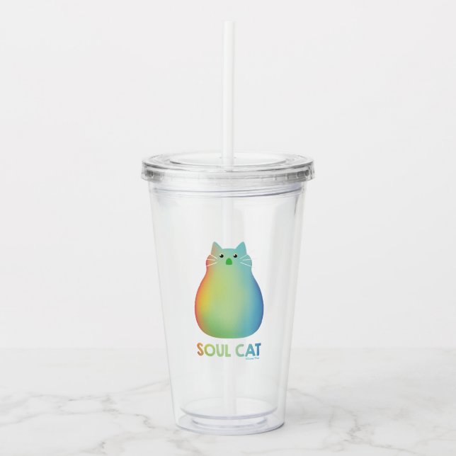 Soul | Soul Cat Acrylic Tumbler (Front)