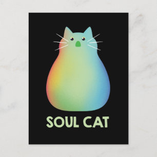 Soul Soul Cat Postcard