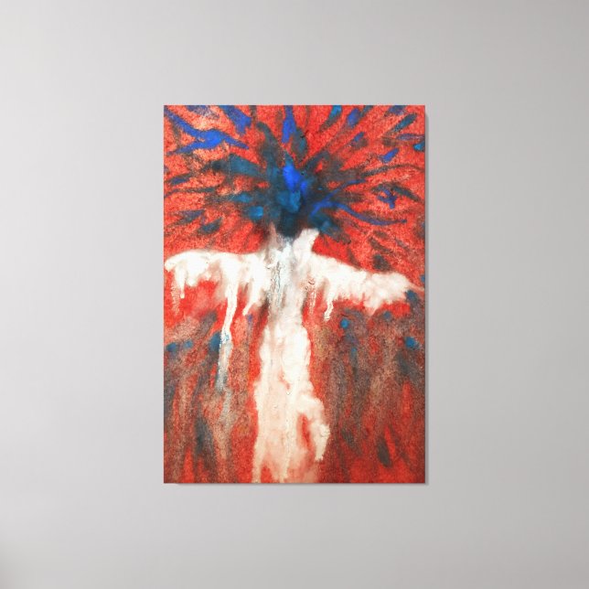 Soul Still Abstract Painting  Single Wall Art (Front)