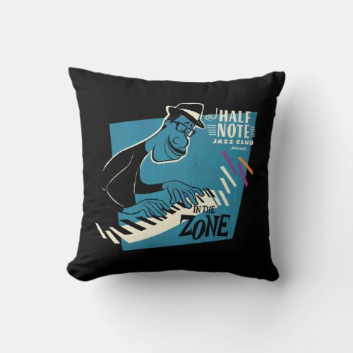 Soul  The Half Note Jazz Club _ Joe In The Zone Throw Pillow