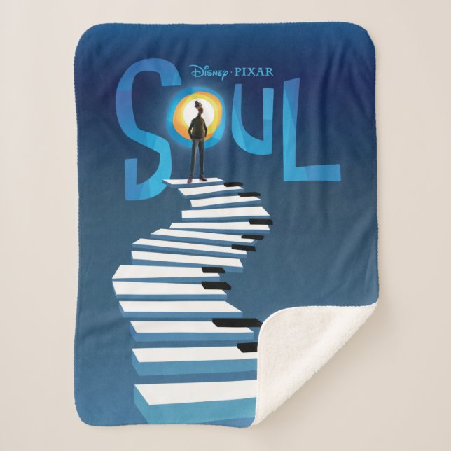 Soul | Theatrical Art Sherpa Blanket (Front)