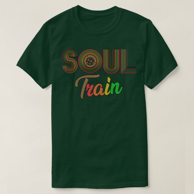 Soul Train Retro Style T-Shirt (Design Front)