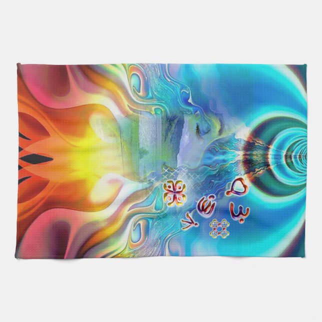 Soul Vibrations Kitchen Towel (Horizontal)