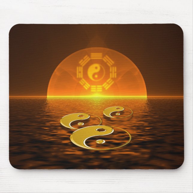Soul Way of yin & yang Mouse Pad (Front)