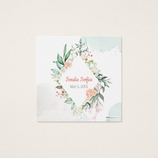 Soula Koufeta Card (Back)